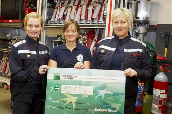 18.600 euro dankzij brandweervrouwen - Lommel