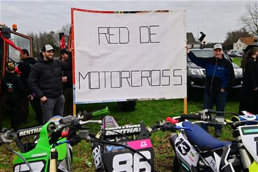 Betoging door motorcrossers en boeren - Lommel & Leopoldsburg