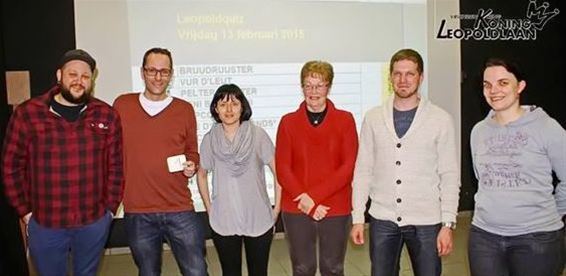 Bruudruuster wint Leopoldquiz - Lommel