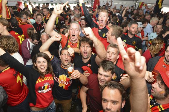 Devils Fans Limburg laten Paal ontploffen - Beringen