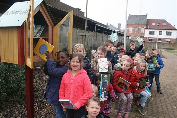 Gemeente plaatst 'boekenhuisjes' - Overpelt