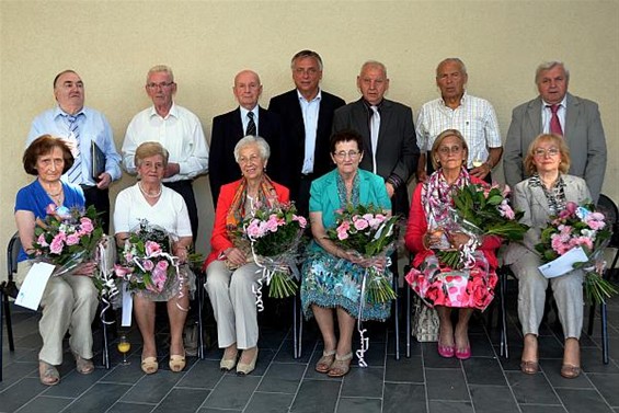 Huwelijksjubilarissen gehuldigd - Tongeren