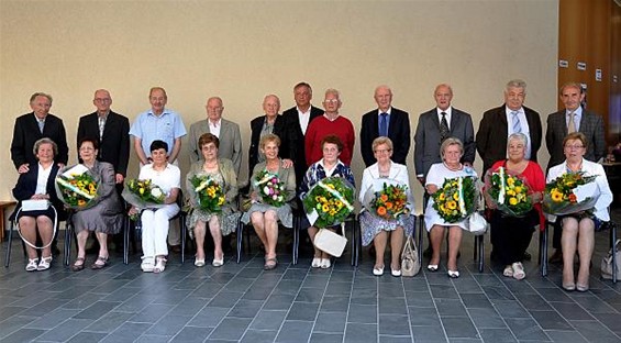 Huwelijksjubilarissen gehuldigd - Tongeren