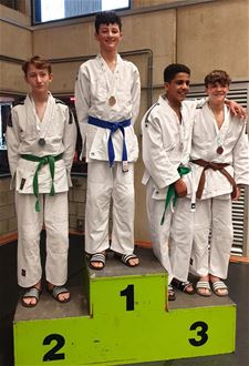 Limburgse kampioenen bij  judoteam Okami - Hechtel-Eksel & Pelt