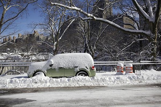 Met sneeuwgroeten uit New York - Lommel