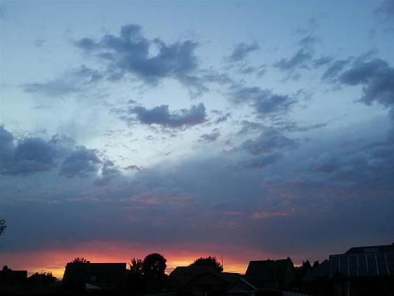 Mooie zonsondergang - Neerpelt