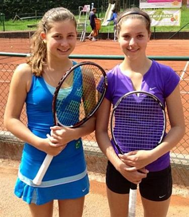 Nationale winst voor tennismeisjes - Hamont-Achel