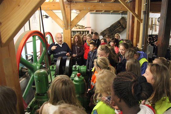 Op bezoek in het molenmuseum - Overpelt