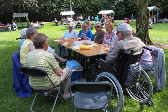 Picknicken in het Burgemeesterspark - Lommel