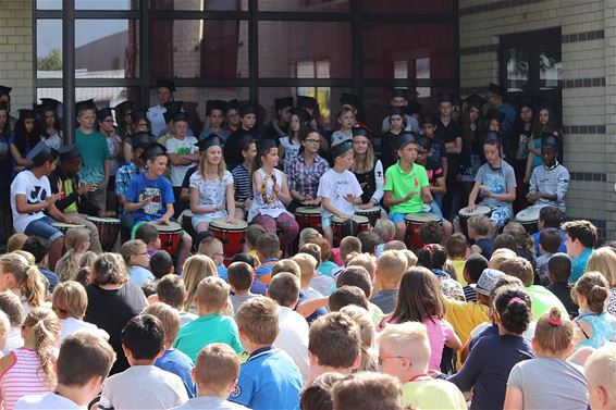 Schoolverlaters in Pallieterschool - Overpelt