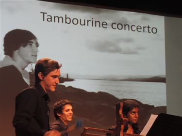 Siebe Doggen schrijft Tambourine Concerto - Beringen
