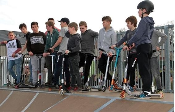 Skatepark in  stadspark officieel geopend - Hamont-Achel