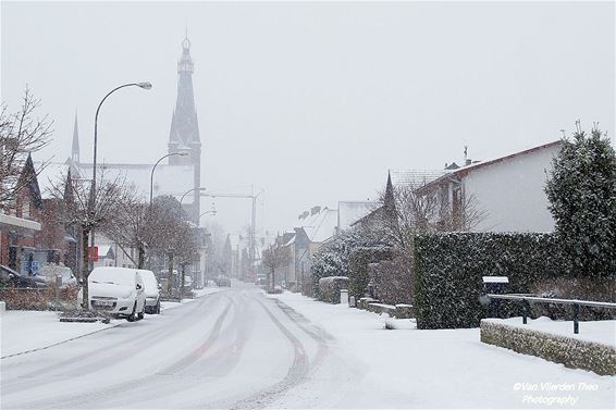 Sneeuw in Hamont - Hamont-Achel