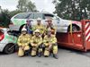 Hamont-Achel - Brandweerteam naar de Wereldspelen