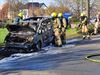 Hamont-Achel - Auto uitgebrand in Achel