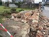 Hamont-Achel - Onveilig: oude kloostermuur afgebroken