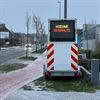 Hechtel-Eksel - 50 km/u aan vernieuwde bushalte Tussenstraat