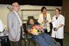 Jean-Pierre is honderdste bloedgever!