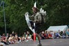 Neerpelt - Circusartiesten in spe aan de scoutsrally