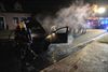 Bentley uitgebrand in de Molenstraat |Foto 1|