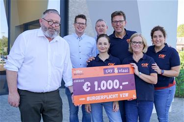 1000 euro voor slachtoffers aardbeving - Beringen