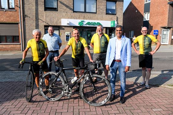 100ste lid voor Bjèvelse Fietsers - Beringen