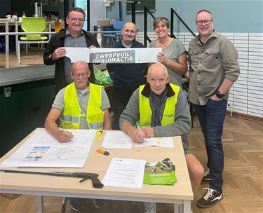 Hechtel-Eksel - 115 kg afval opgeruimd op World Cleanup Day!