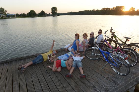 143.992 fietsers aan de Paalse Plas - Beringen