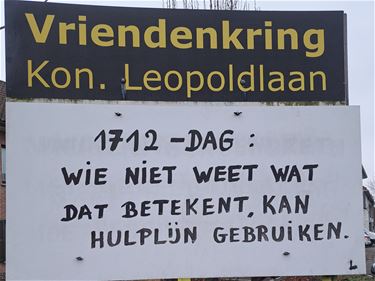 1712: iedereen moet dat nummer kennen! - Lommel