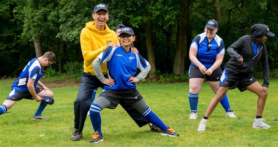 Eerste BK G-baseball aan de Scoutsrally - Neerpelt