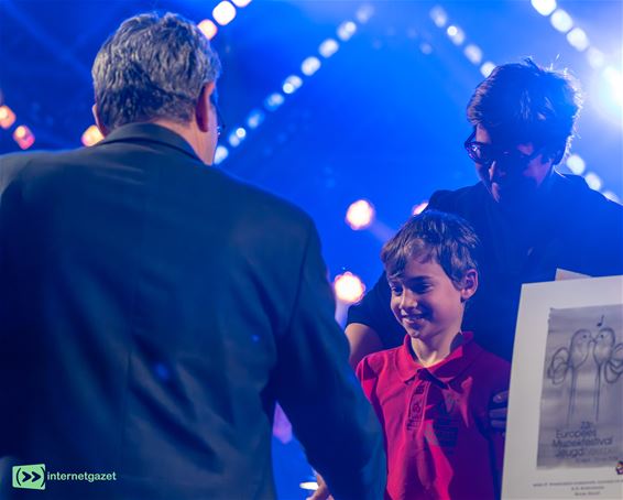 1st prize summa cum laude voor jeugdfanfare - Hamont-Achel