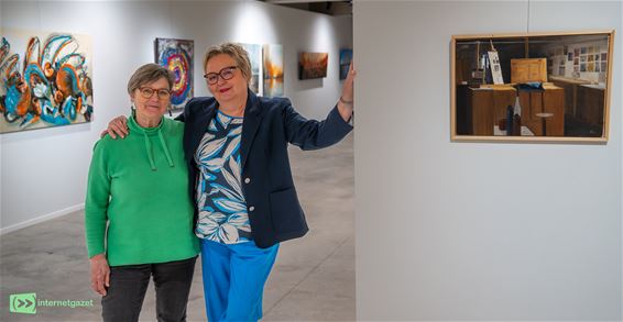 2 vriendinnen, 2 stijlen, 1 tentoonstelling - Lommel