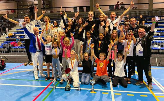 20 medailles voor Taekwondo Dongji Beringen - Beringen