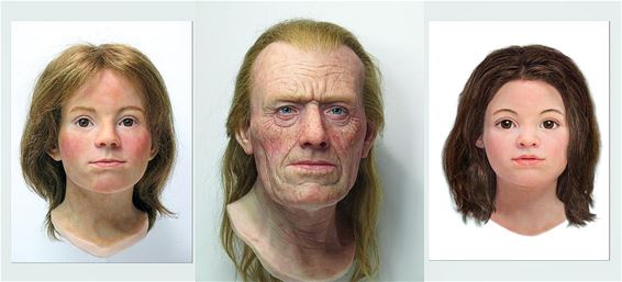 2000 jaar oude gezichten gereconstrueerd - Tongeren