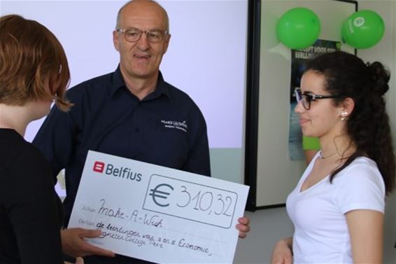 310 euro voor Make-A-Wish - Peer