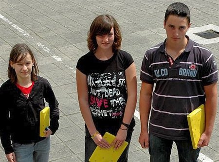 340 kg zwerfvuil langs de schoolroutes - Neerpelt