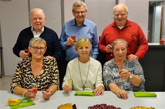 3x goud voor bestuursleden Okra Koersel - Beringen