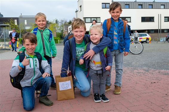 Vijf broers in dezelfde school - Beringen