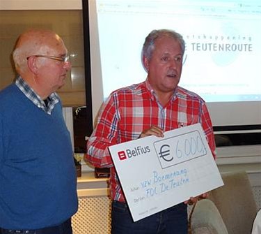 7700 euro voor de vzw Boemerang - Overpelt