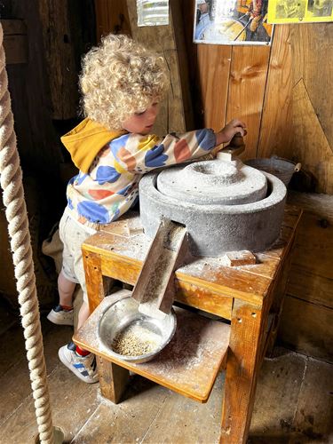 Aan het werk in de molen - Lommel