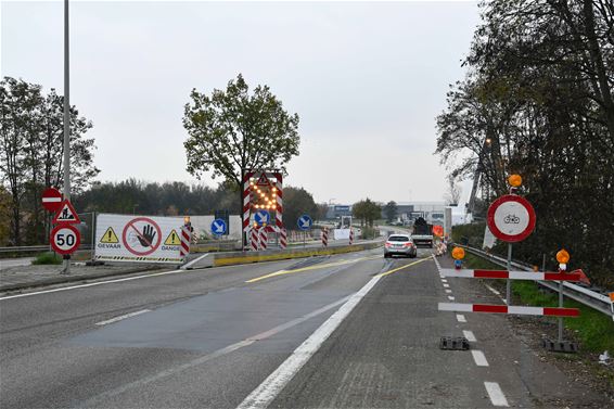 Aangepaste rijstroken Kasteletsingel - Beringen