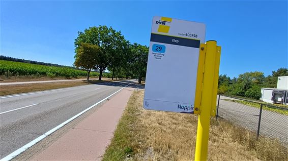 Aanpassen bushaltes op Kerkhovensesteenweg - Lommel