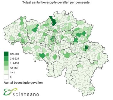 Aantal besmettingen blijft stijgen - Beringen