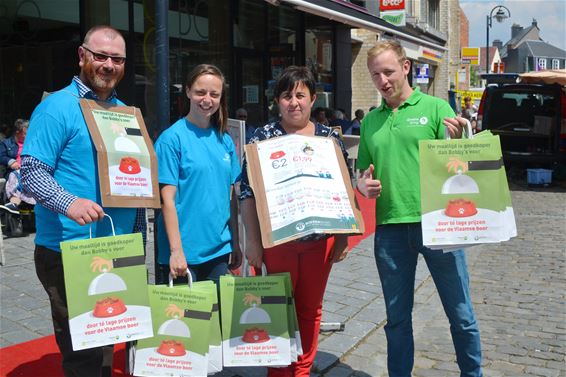 Actie Boerenbond op wekelijkse markt - Lommel