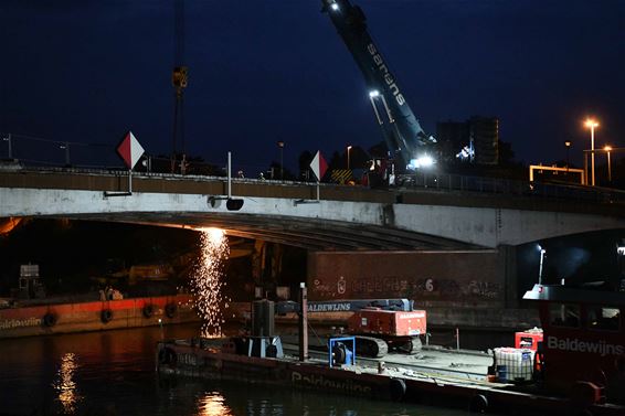 Afbraak Beringse brug - Beringen