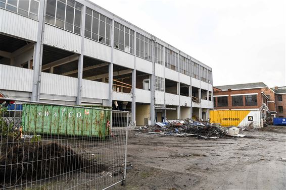 Afbraak oude vakschool - Beringen