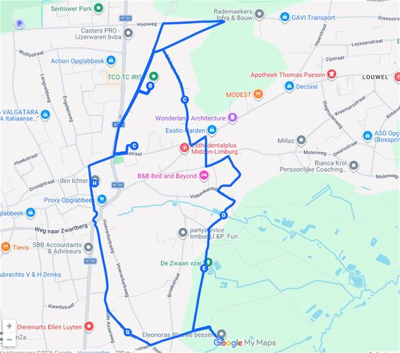 Afgesloten straten voor Pinkstermaandagloop - Oudsbergen