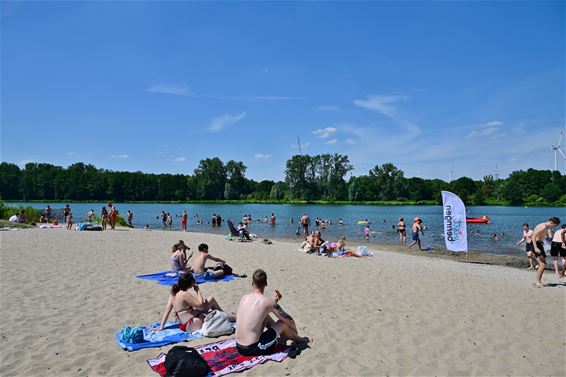 Afkoelen aan de Paalse Plas - Beringen