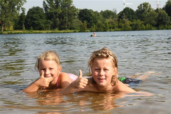 Afkoelen in het water - Beringen