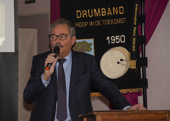 Afscheid Eric Willekens bij drumband - Lommel